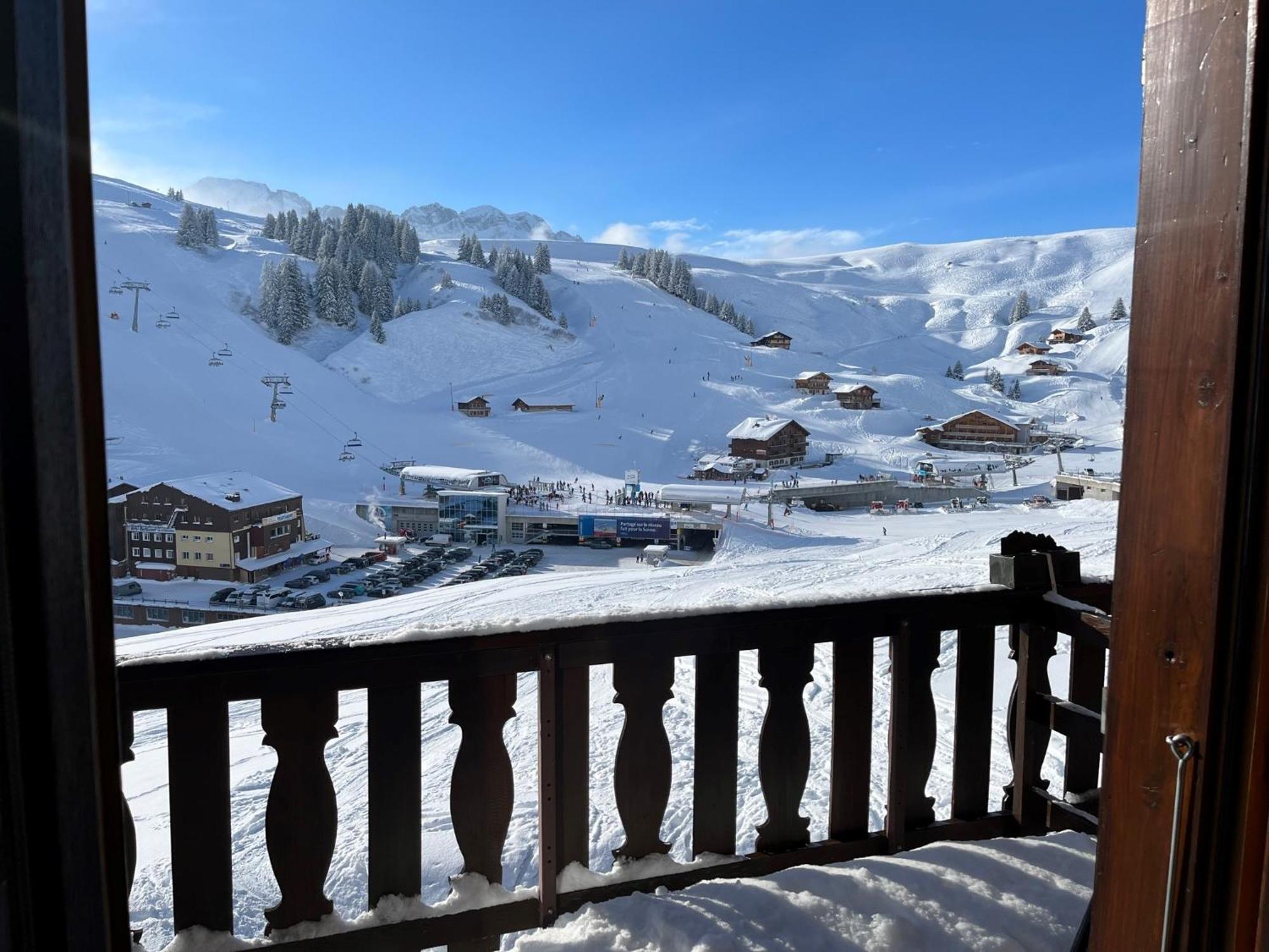Chalet Les Rhodos Appartement Le Yeti Ле-Крозет Екстер'єр фото