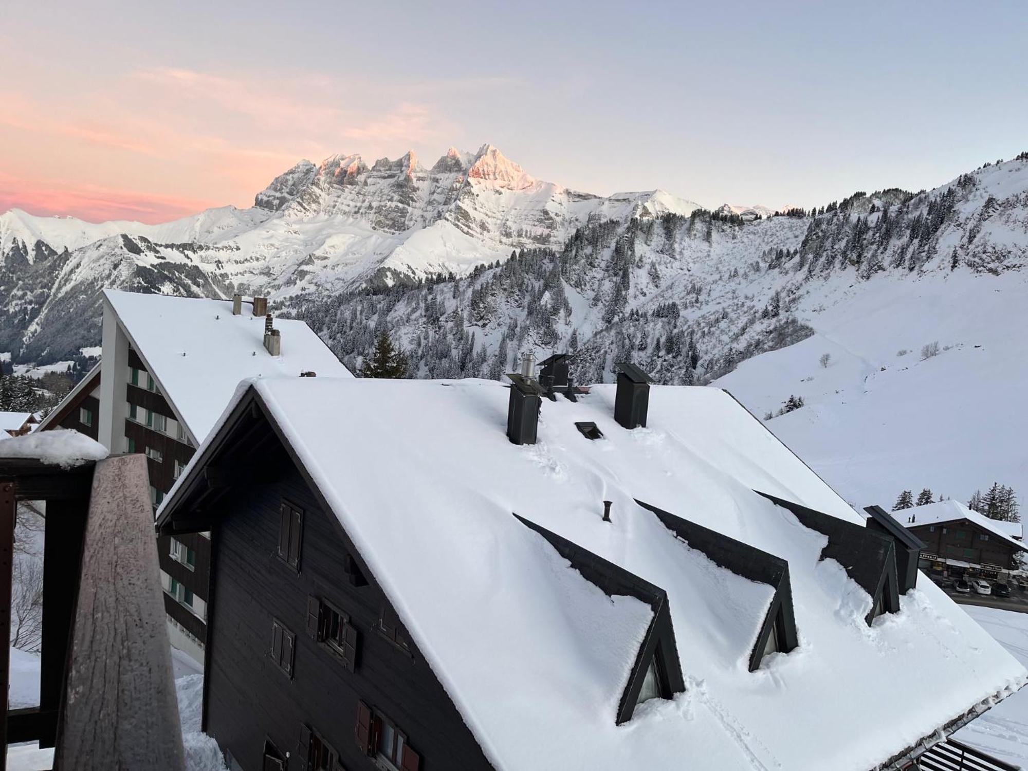 Chalet Les Rhodos Appartement Le Yeti Ле-Крозет Екстер'єр фото